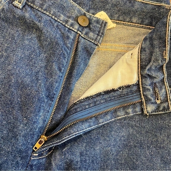 Vintage Levi’s USA Brown Tab Jeans Denim High Rise Tapered Retro Wash Women’s 11 - Picture 8 of 12